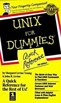 UNIX For Dummies Quick Reference 4e (Paperback, 4)
