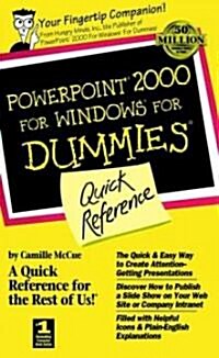 PowerPoint 2000 for Windows for Dummies Quick Refernce (Paperback)