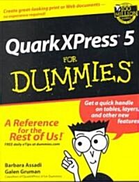 Quarkxpress5 for Dummies (Paperback)