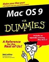 MAC OS 9 for Dummies (Paperback)