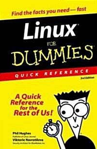 Linux for Dummies Quick Ref 3e (Paperback, 3, Revised)