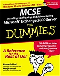 McSe Installing, Configuring, and Administering Microsoft Exchange 2000 Server for Dummies (Paperback, CD-ROM)