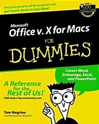 Microsoft Office V.10 for Macs for Dummies (Paperback)