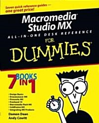 Macromedia Studio Mx All-In-One Desk Reference for Dummies (Paperback)