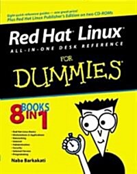 Red Hat Linux All-In-One Desk Reference for Dummies (Paperback, CD-ROM)
