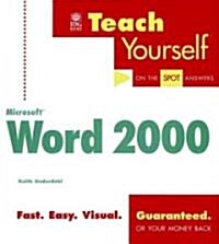 Teach Yourself Microsoft Word 2000 (Paperback)