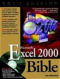 Microsoft Excel 2000 Bible [With CDROM] (Hardcover)