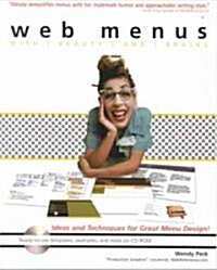 Web Menus With Beauty and Brains (Paperback, CD-ROM)