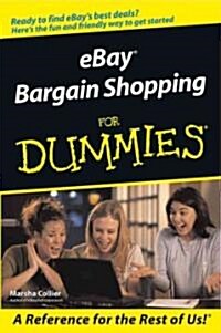 Ebay Bargain Shopping for Dummies (Paperback)