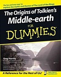 The Origins of Tolkiens Middle-Earth for Dummies (Paperback)