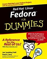 Red Hat Linux Fedora for Dummies (Paperback, DVD)