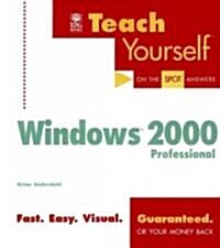 Teach Yourself Microsoft Windows 2000 Professional (Paperback)