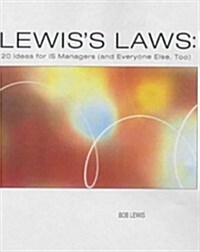 Lewiss Laws (Paperback)