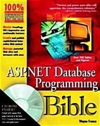 Asp.Net Database Programming Bible (Paperback)