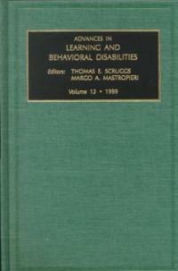 Advances in learning and behavioral disabilities. 13