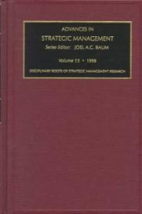 Disciplinary roots of strategic management research