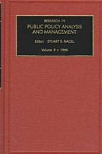 Research in Public Policy Analysis and Management (Hardcover)