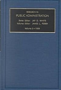 Research in Public Administration (Hardcover)