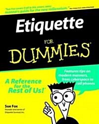 Etiquette for Dummies (Paperback)