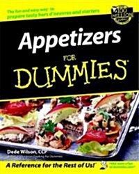 Appetizers for Dummies (Paperback)