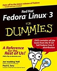 Red Hat Fedora Linux 3 for Dummies [With CDROM] (Paperback)