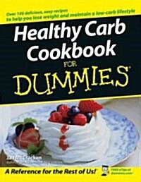 Healthy Carb Cookbook for Dummies (Paperback)