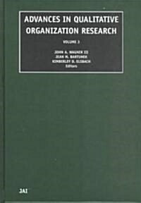 Advances in Qualitative Organization Research (Hardcover)