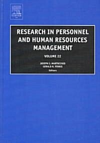 Research in Personnel and Human Resources Management (Hardcover)