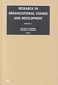 Research in Organizational Change and Development (Hardcover)