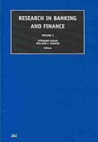 Research in Banking and Finance (Hardcover)