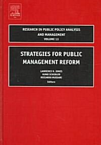 Strategies for Public Management Reform (Hardcover)