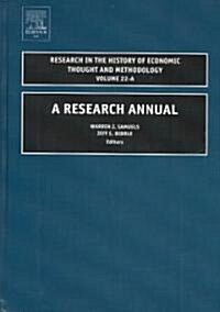 A Research Annual (Hardcover)