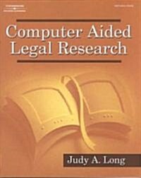 Computer Aided Legal Research (Paperback)