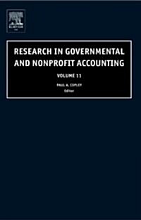 Research in Governmental and Non Profit Accounting (Hardcover)