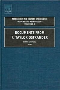 Documents from F. Taylor Ostrander (Hardcover)