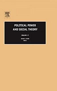 Political Power and Social Theory (Hardcover)