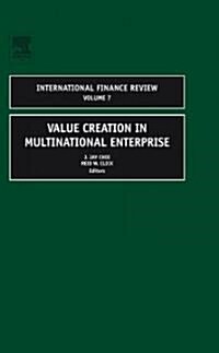 Value Creation in Multinational Enterprise (Hardcover)