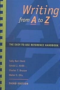 Writing from A to Z (Paperback, 3rd, Spiral, Subsequent)