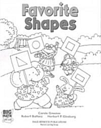 Big Math Little Kids Kindergarten Student Book 2 Favorite Shapes 5 Pack 2003c (Paperback)