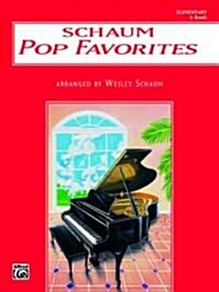 Schaum Pop Favorites - The Red Book (Paperback)