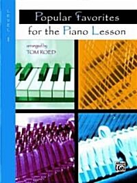 Popular Favorites for the Piano Lesson (Paperback)