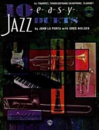 10 Easy Jazz Duets, B-flat Edition (Paperback, Compact Disc)
