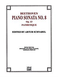 Beethoven Piano Sonata No. 8 Op.13 Pathetique (Paperback)