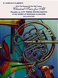 Classical Trios for All for Alto Saxophone (Paperback)