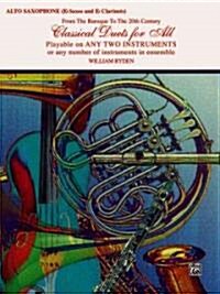 Classical Duets for All for Alto Saxophone (Paperback)