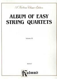 Album of Easy String Quartets (Paperback)