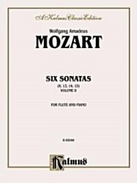 Six Sonatas, Nos. 4-6, K. 13, 14, 15 (Paperback)