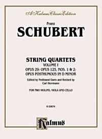 Op. 29 & Op. 125, Nos. 1 and 2 & Op. Posth. in D Minor (Paperback)