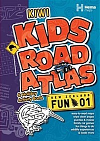 Kiwi Kids Road Atlas & Holiday Activity Book (Paperback)