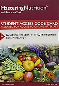 Mastering Nutrition with Mydietanalysis with Pearson Etext -- Standalone Access Card -- For Nutrition: From Science to You (Hardcover, 3)